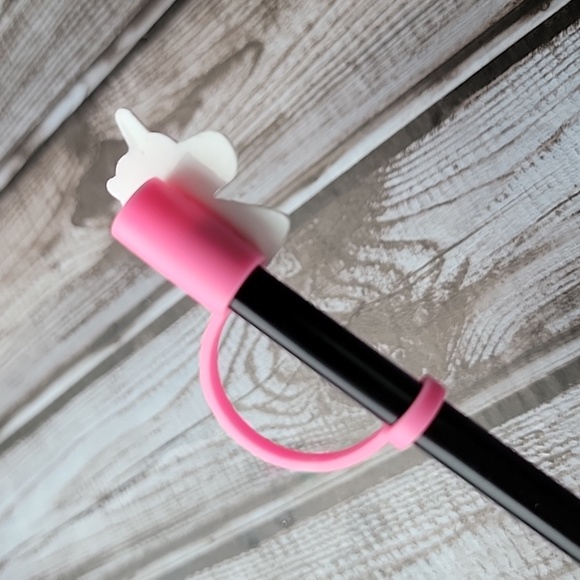 Unicorn Straw Topper - Picture 4 of 5